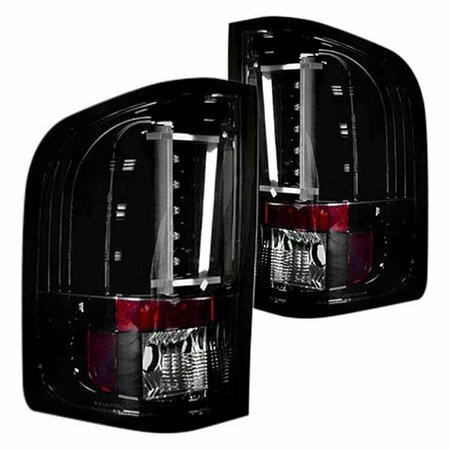 COMPLETE ATHLETE Fiber Optic Tail Lights - Black & Smoke CO3653319